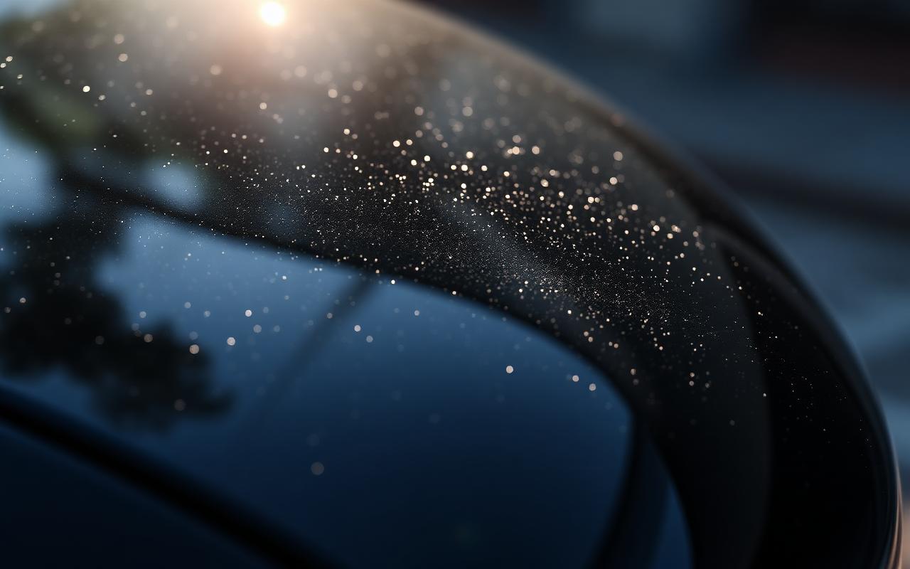 Recently Detailed, Minimal Swirls — coating prep example