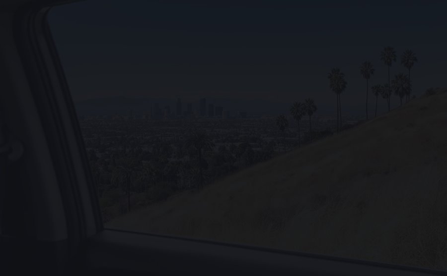 View through a car window with 20% VLT carbon window tint