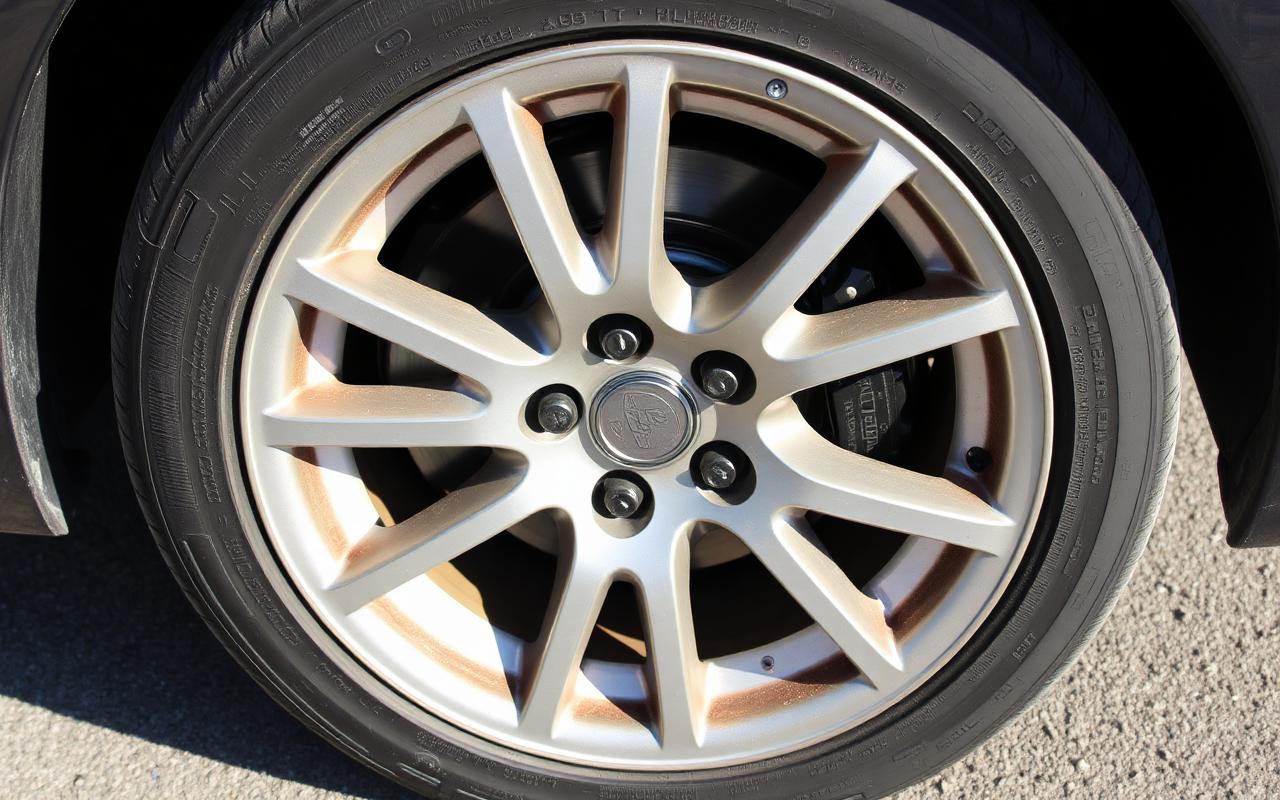Lightly Dusty — wheel condition example